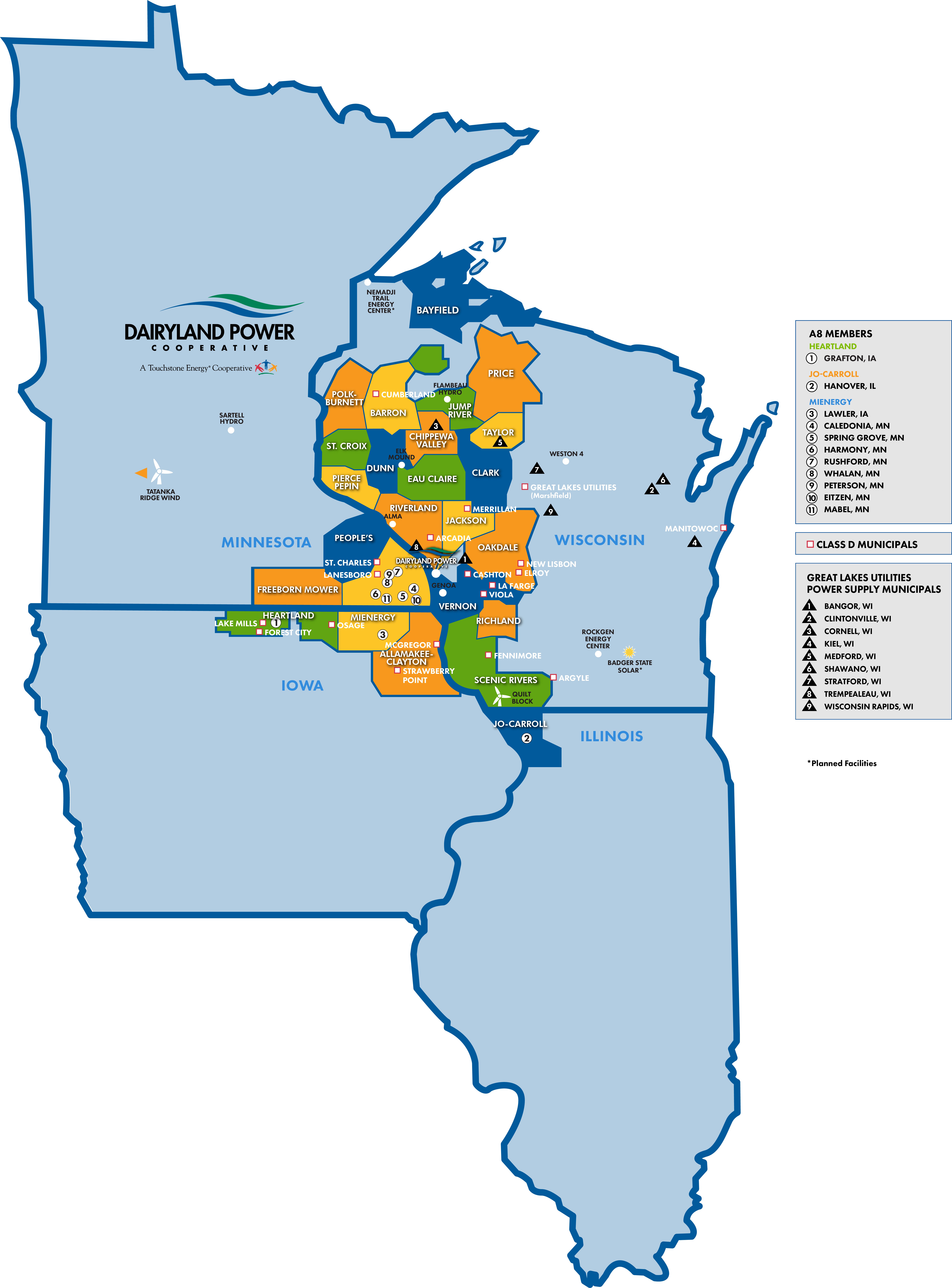 DPC Complete Member Map
